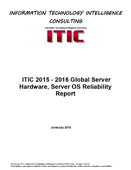 Report - ITIC Global Server Reliability